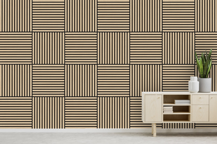 Akustikpaneel MODULAR WALL Fanal Oak Furnier