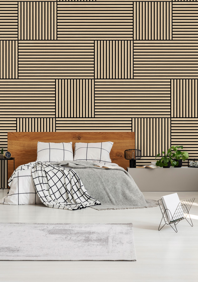 Akustikpaneel MODULAR WALL Fanal Oak Furnier