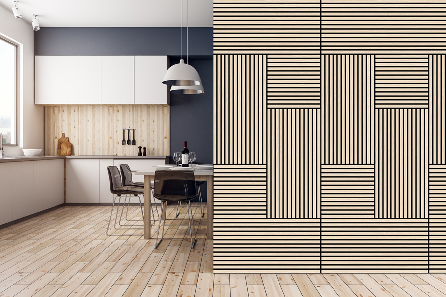 Akustikpaneel MODULAR WALL Letea Oak Furnier