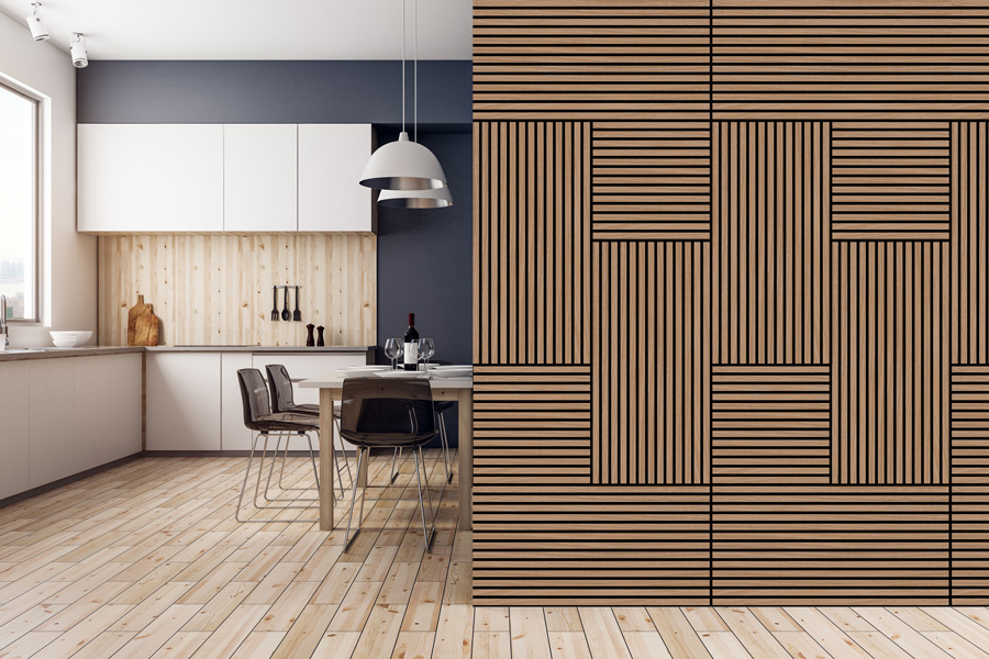 Akustikpaneel MODULAR WALL Davert Oak Furnier